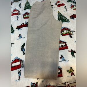 Linen wide leg pants